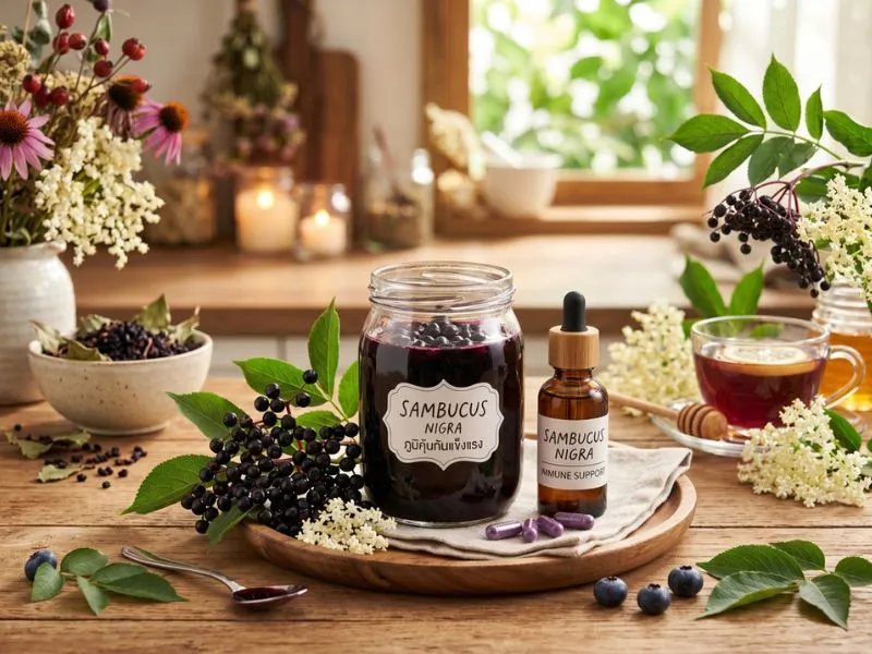 Is Sambucus (Elderberry) Really Effective? And Does Combining It with Zinc and Vitamin C Provide Better Immune Support?