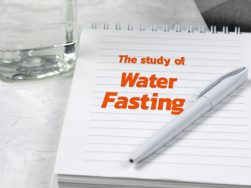 the study of water fasting