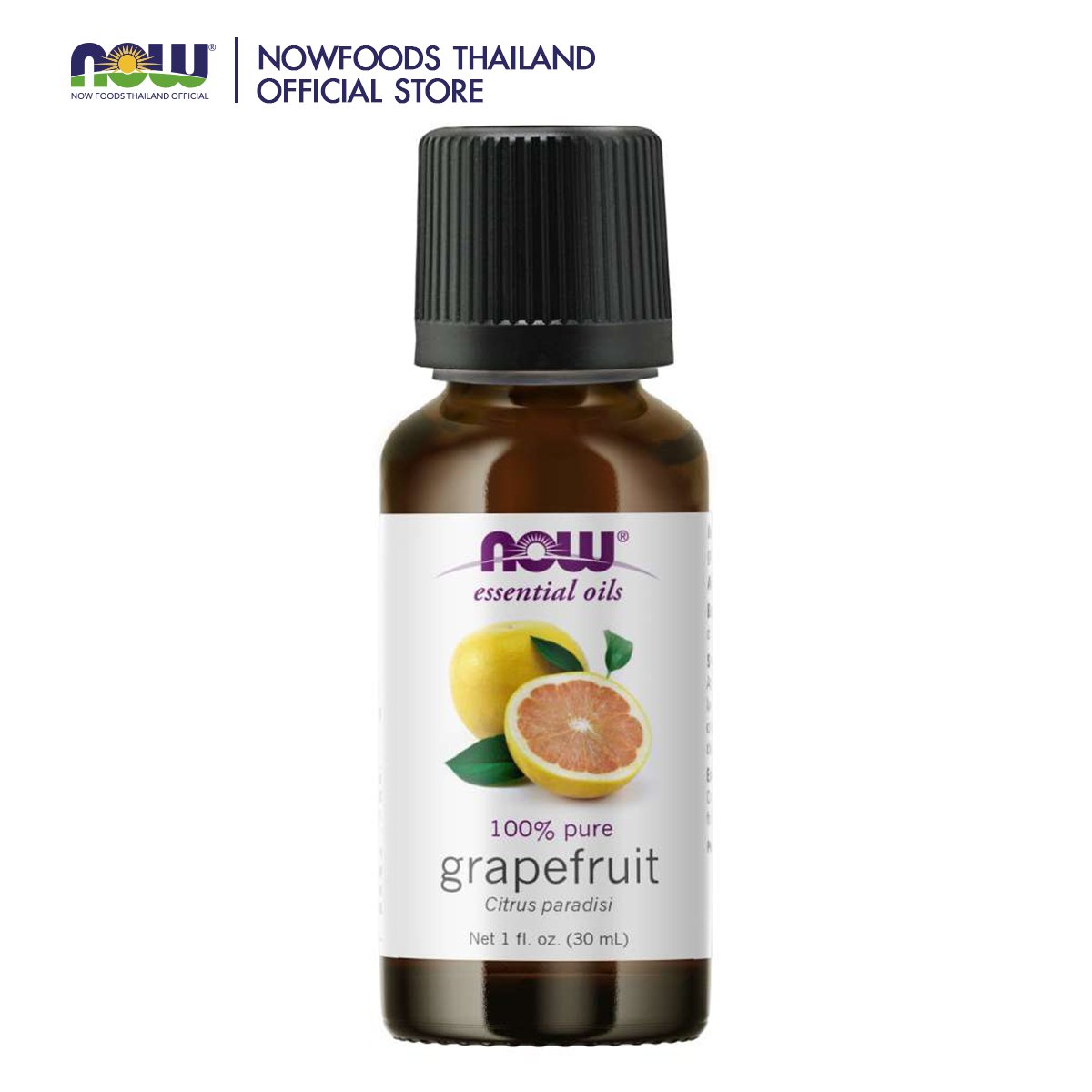 NOW Grapefruit Oil 1 fl. oz. (30 mL)