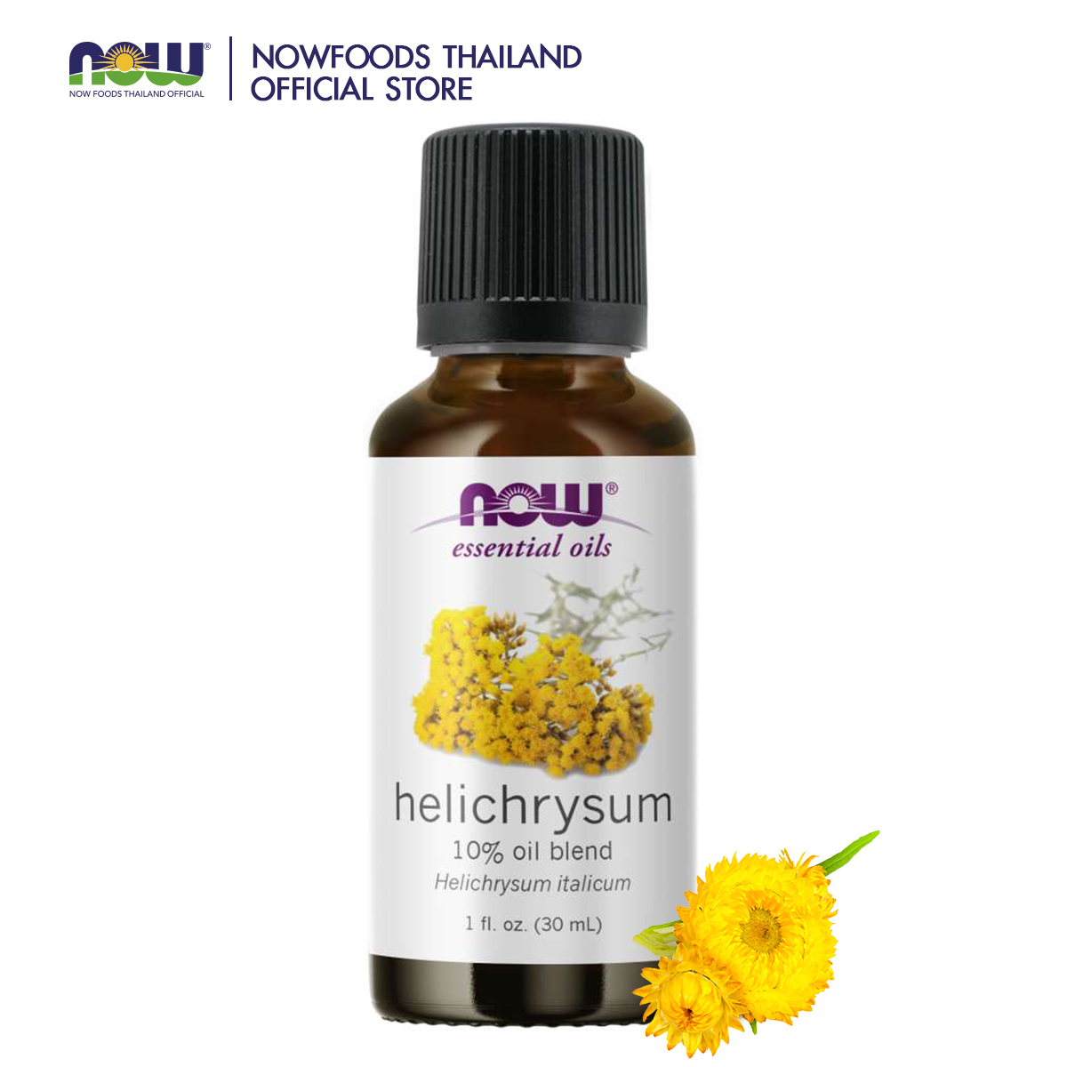 NOW Helichrysum Oil Blend 1 fl. oz. (30 mL)