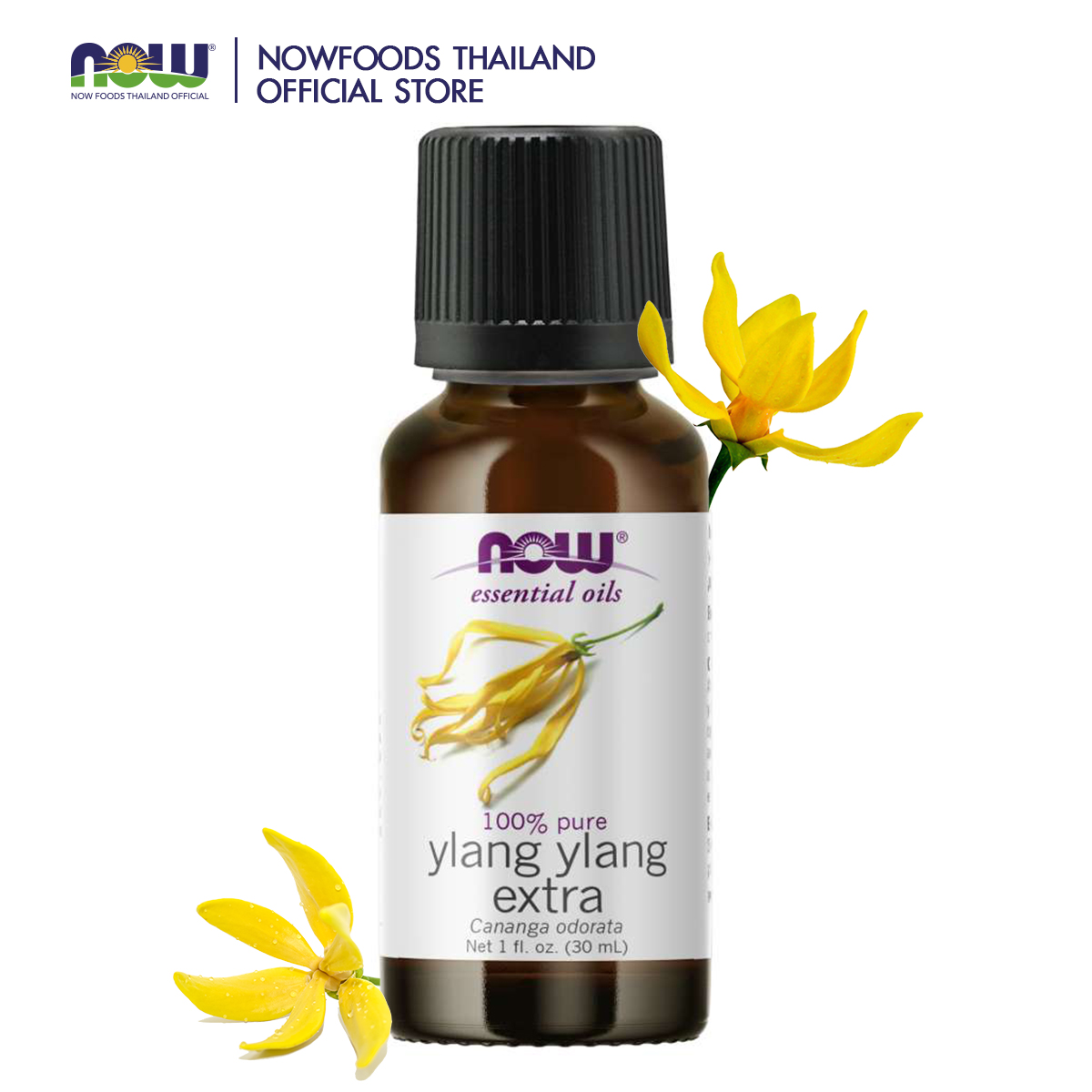 [กรอกโค้ด FEB80 ลดทันที 80.-] NOW Ylang Ylang Oil