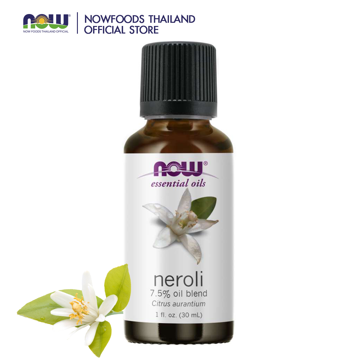 [กรอกโค้ด FEB80 ลดทันที 80.-] NOW Neroli Oil Blend