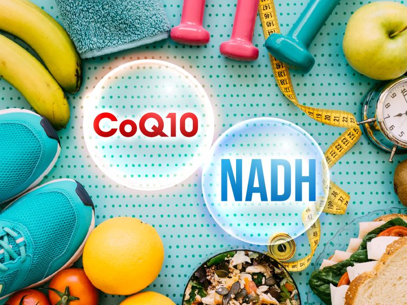 What happens when we take NADH and CoQ10 together?